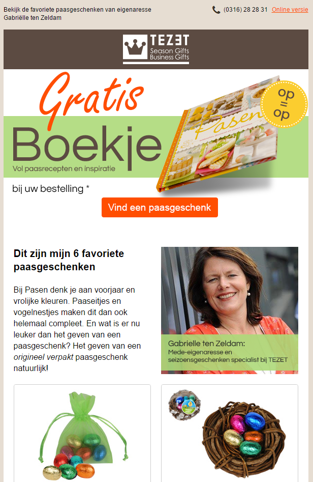 Tezet blogserie - pasen
