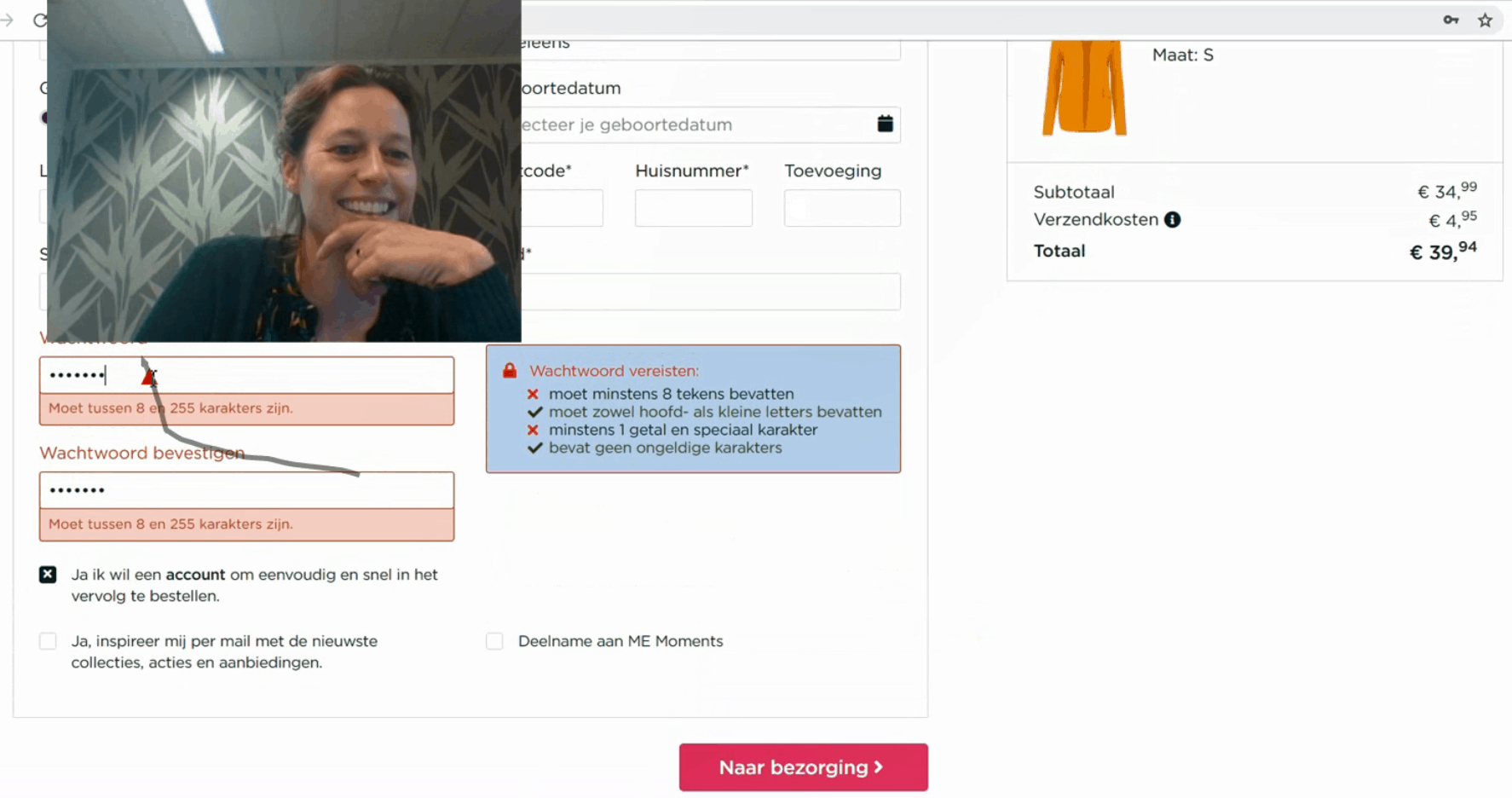 User testing 1