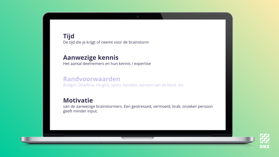 Brainstormen met ChatGPT